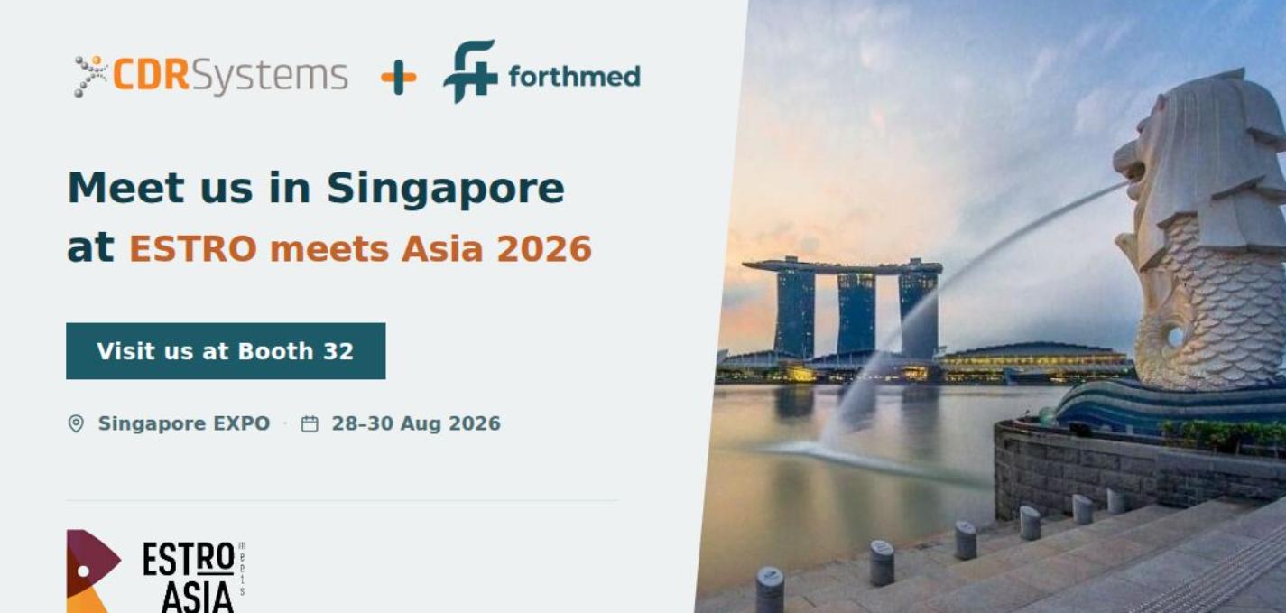 ESTRO Meets Asia 2026 booth promo
